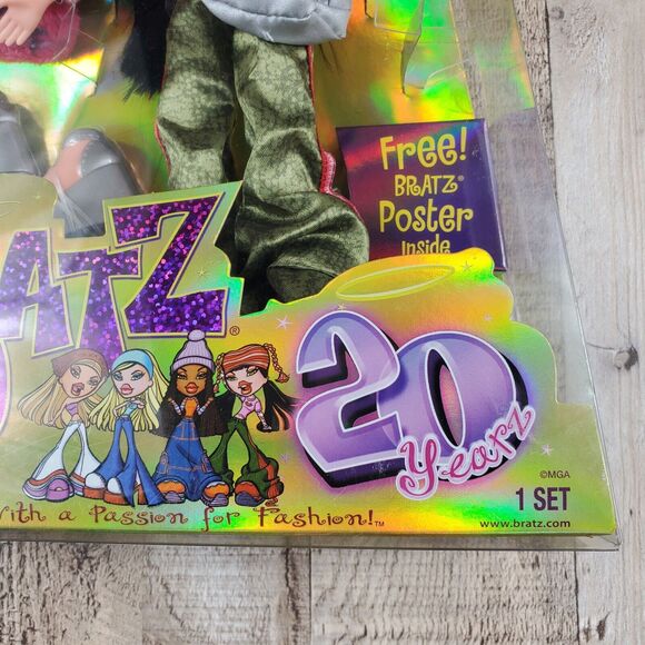 Bratz Dolls 2021 Jade 20 yearz Anniversary Fashion Doll Exclusive New 20 Years - Picture 3 of 5